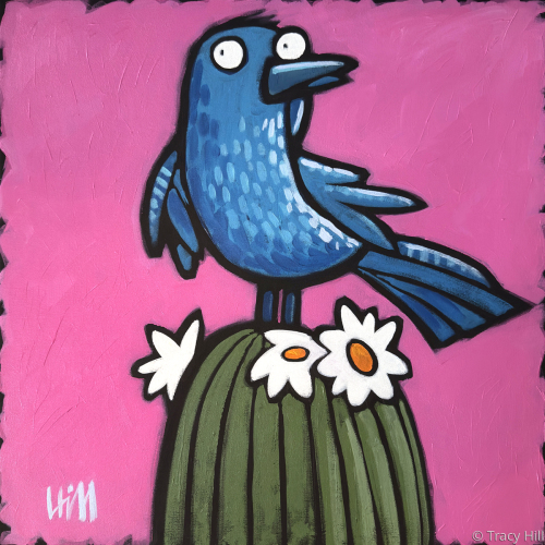 Bird on a Cactus